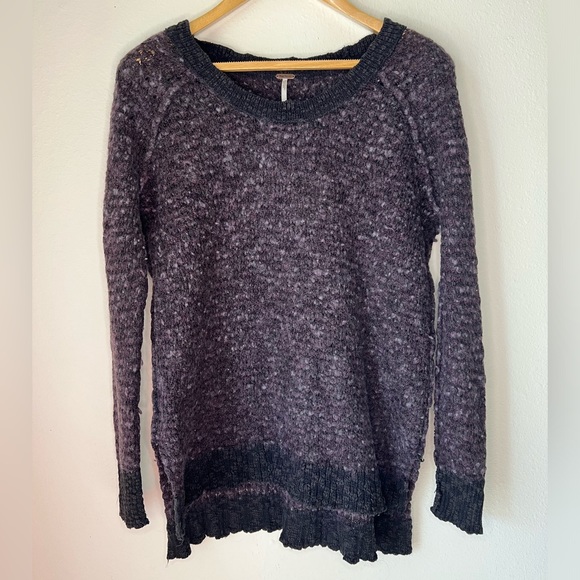 Free People Purple Sweater size M - Picture 1 of 4